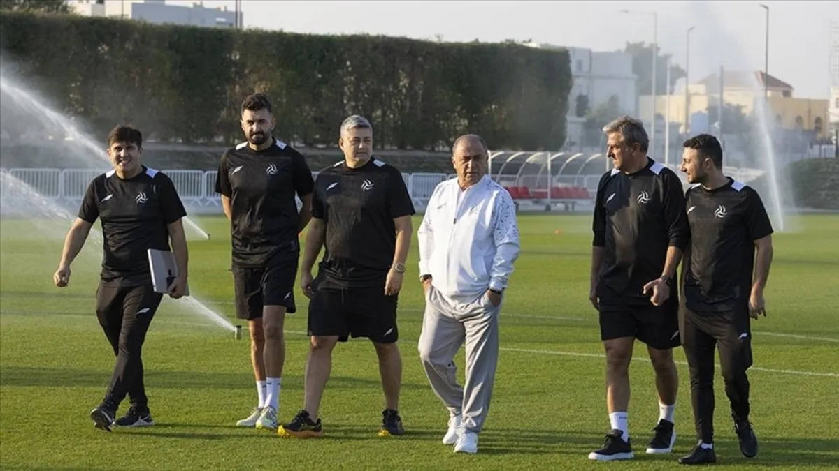 Fatih Terim, yeni takımı Al-Shabab’ın başında ilk antrenmanına çıktı