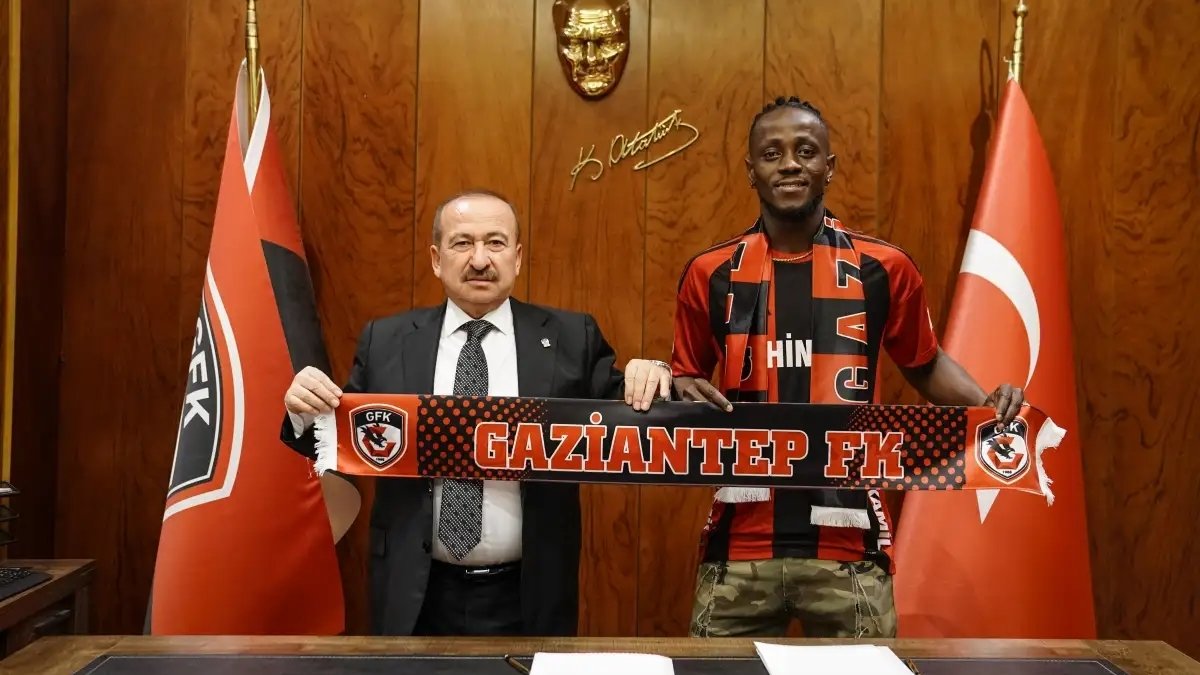 Gaziantep FK Emmanuel Boateng ile anlaştı – Son dakika Gaziantep FK haberleri