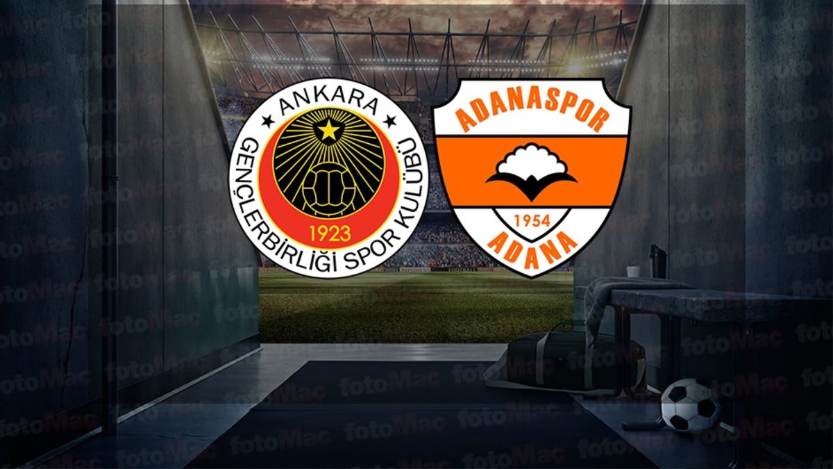 Gençlerbirliği – Adanaspor maçı ne zaman, saat kaçta ve hangi kanalda canlı yayınlanacak? | TFF 1. Lig – Son dakika TFF 1.Lig haberleri