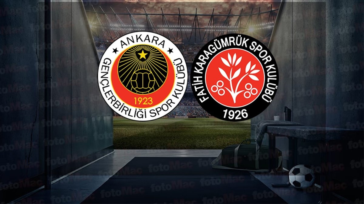 Gençlerbirliği-Fatih Karagümrük maçı ne zaman? Saat kaçta, hangi kanalda canlı yayınlanacak? | Trendyol 1. Lig – Son dakika TFF 1.Lig haberleri