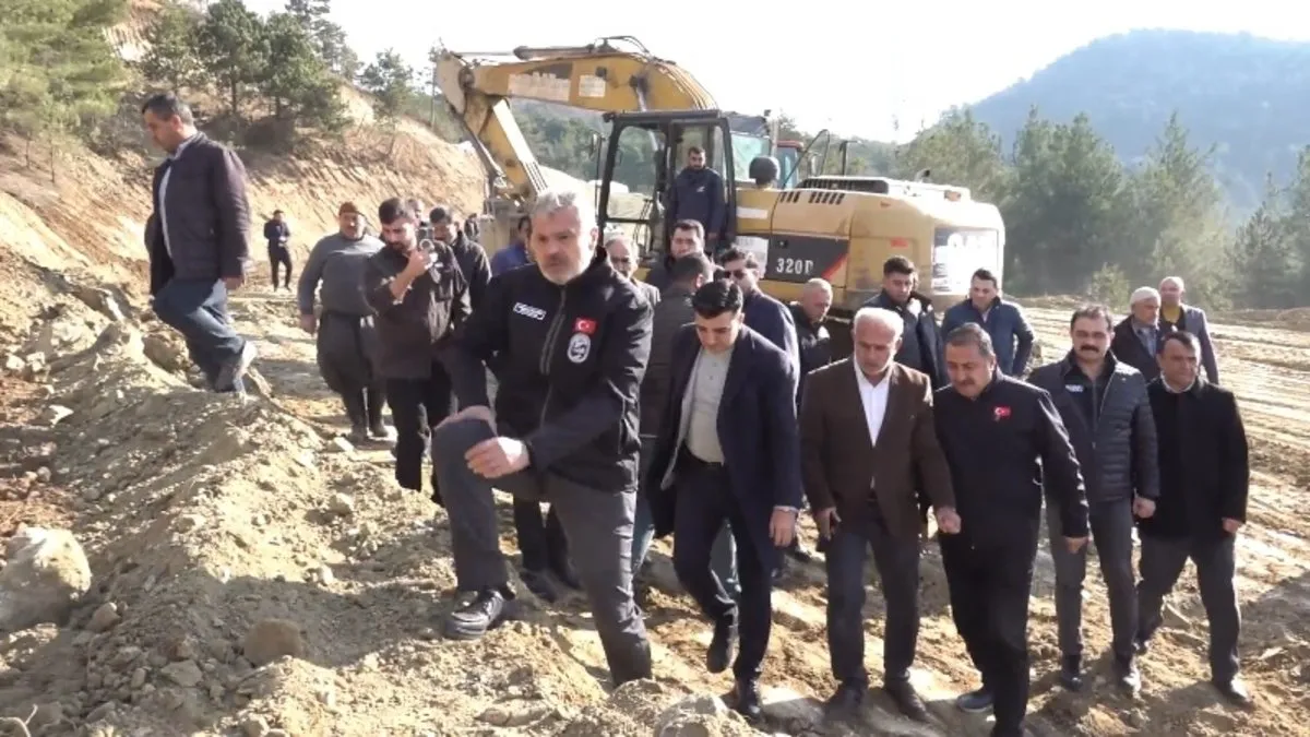 Hatay’da Serinyol-Madenli yolunda çalışmalar hızlandı