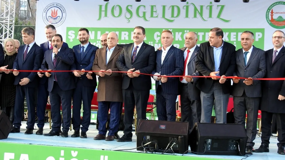 İstanbul’da Şanlıurfa rüzgarı esti! Şanlıurfa çiğköfte kebap yöresel ürünler Festivali renkli başladı