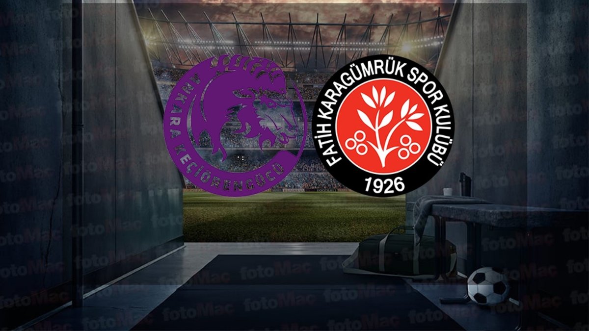 Keçiörengücü – Fatih Karagümrük maçı ne zaman, saat kaçta ve hangi kanalda canlı yayınlanacak? | TFF 1. Lig – Son dakika TFF 1.Lig haberleri