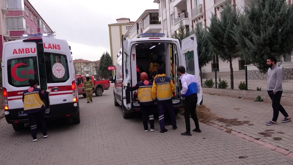 Kırıkkale’de yangın kabusu: 4 kadın dumandan hastanelik oldu