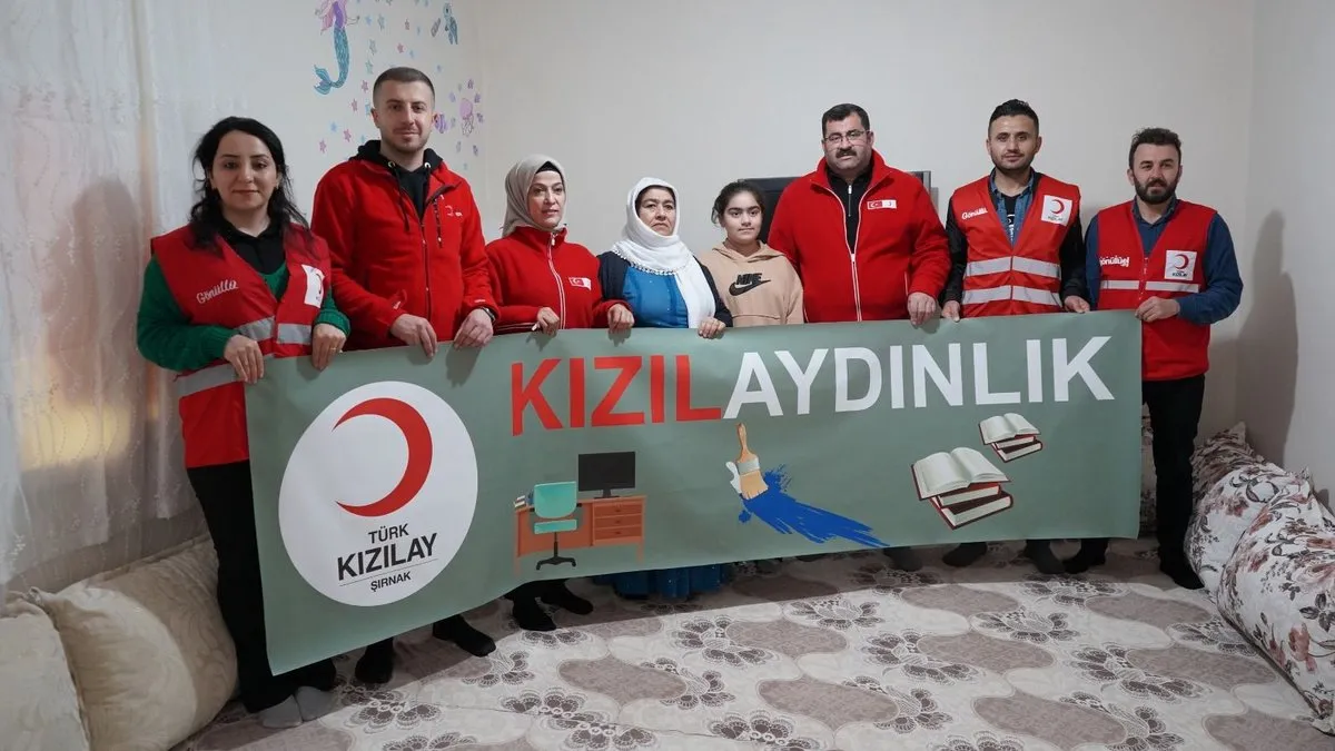 Kızılay, yetim çocukların yüzünü doğum günü sürpriziyle güldürüyor