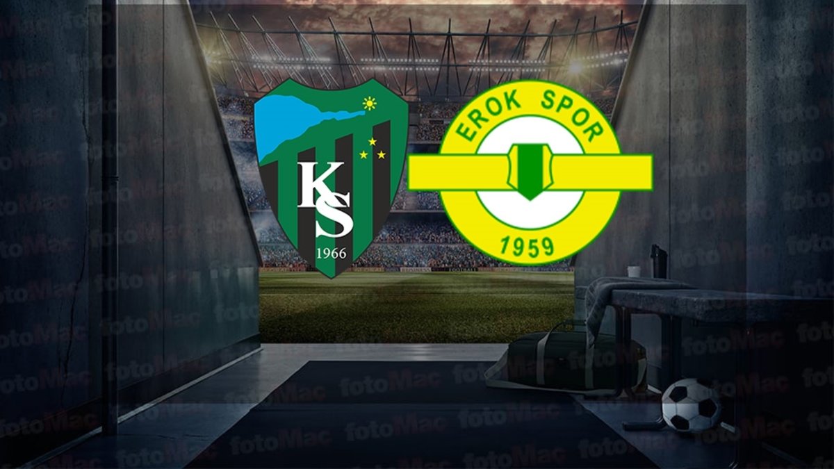 Kocaelispor – Esenler Erokspor maçı ne zaman, saat kaçta ve hangi kanalda canlı yayınlanacak? | TFF 1. Lig – Son dakika TFF 1.Lig haberleri