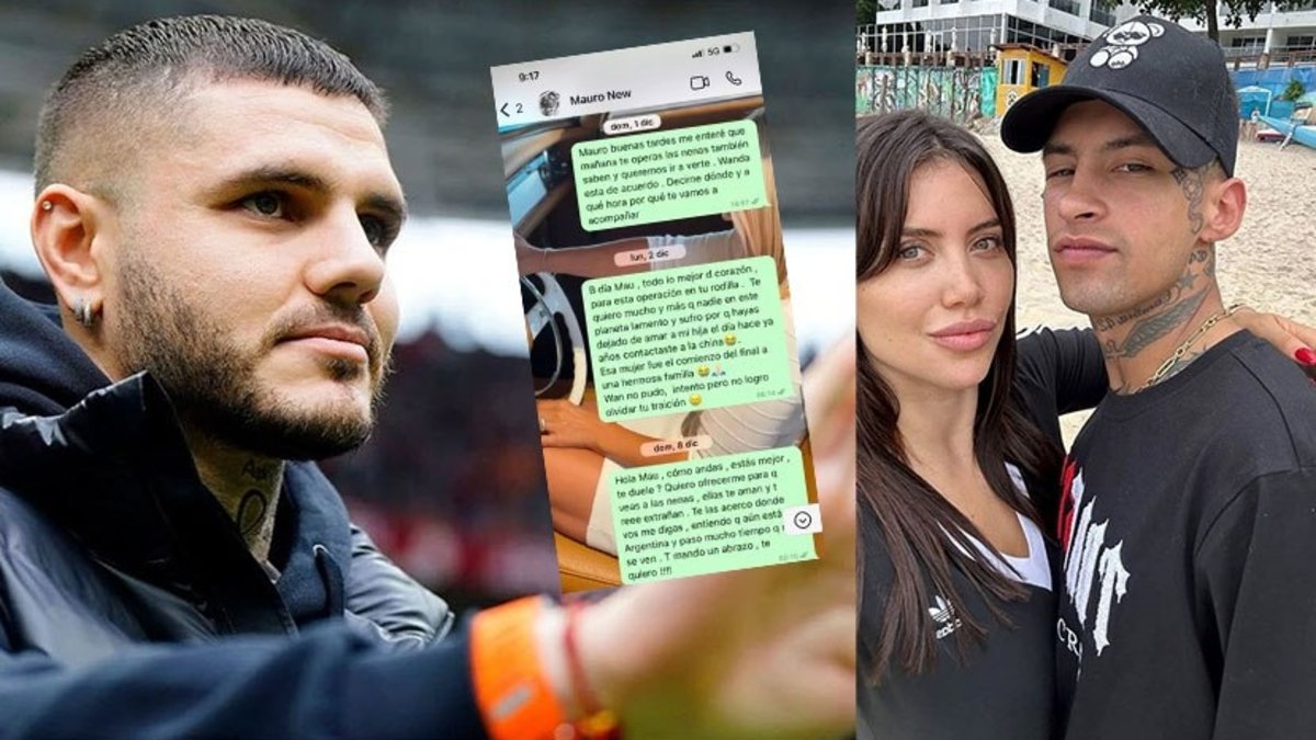 Mauro Icardi dava açtı, Wanda Nara mesajları ifşaladı!