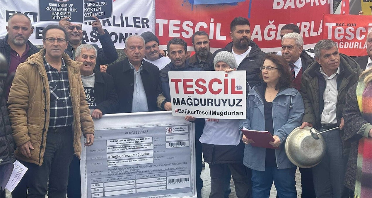 Emekliler bir kez daha hükümete seslendi