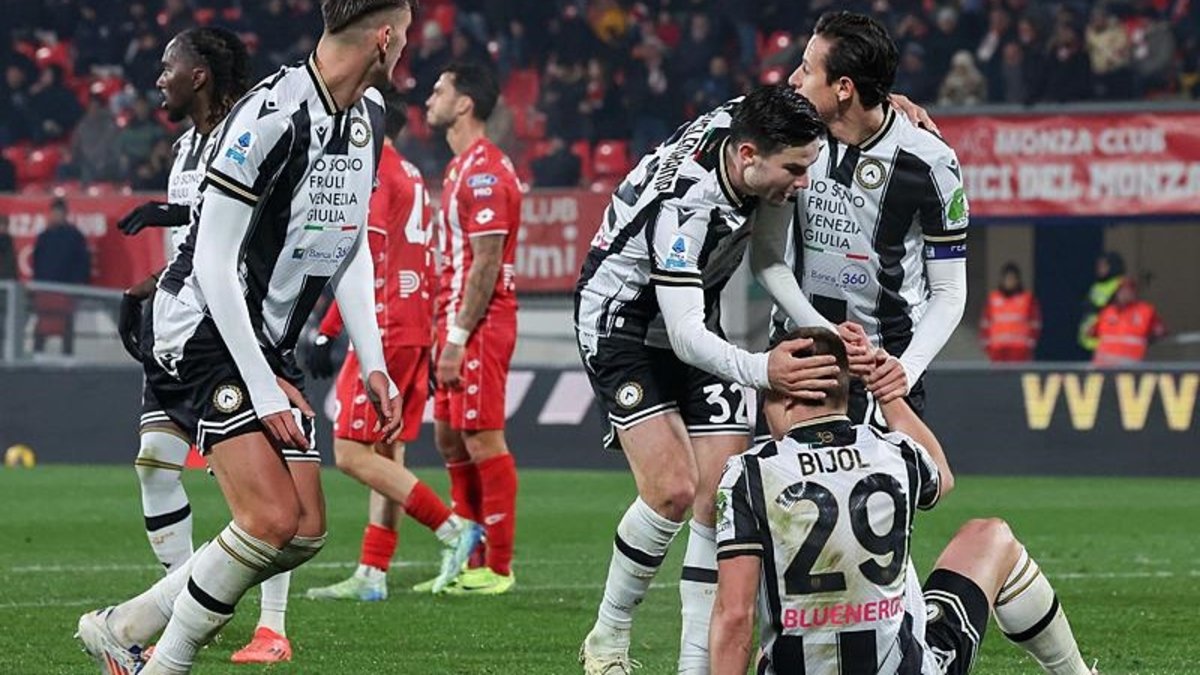 Monza 1-2 Udinese MAÇ SONUCU ÖZET – Son dakika Avrupa’dan Futbol haberleri