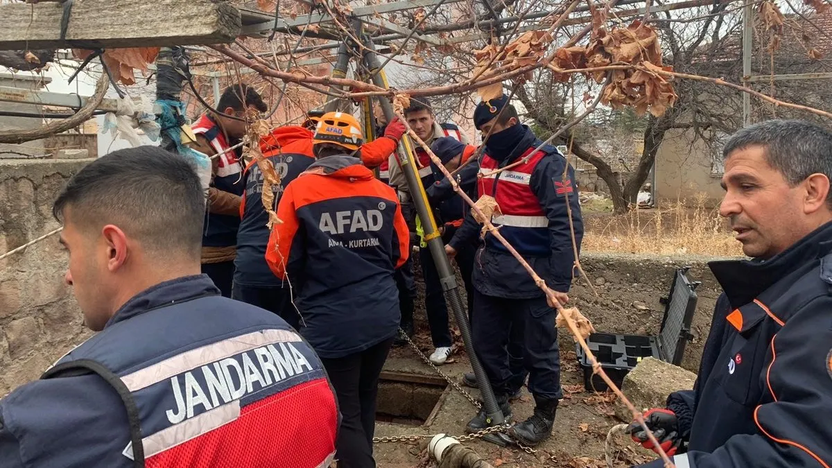 Nevşehir’de su kuyusuna düşen kadın hayatını kaybetti