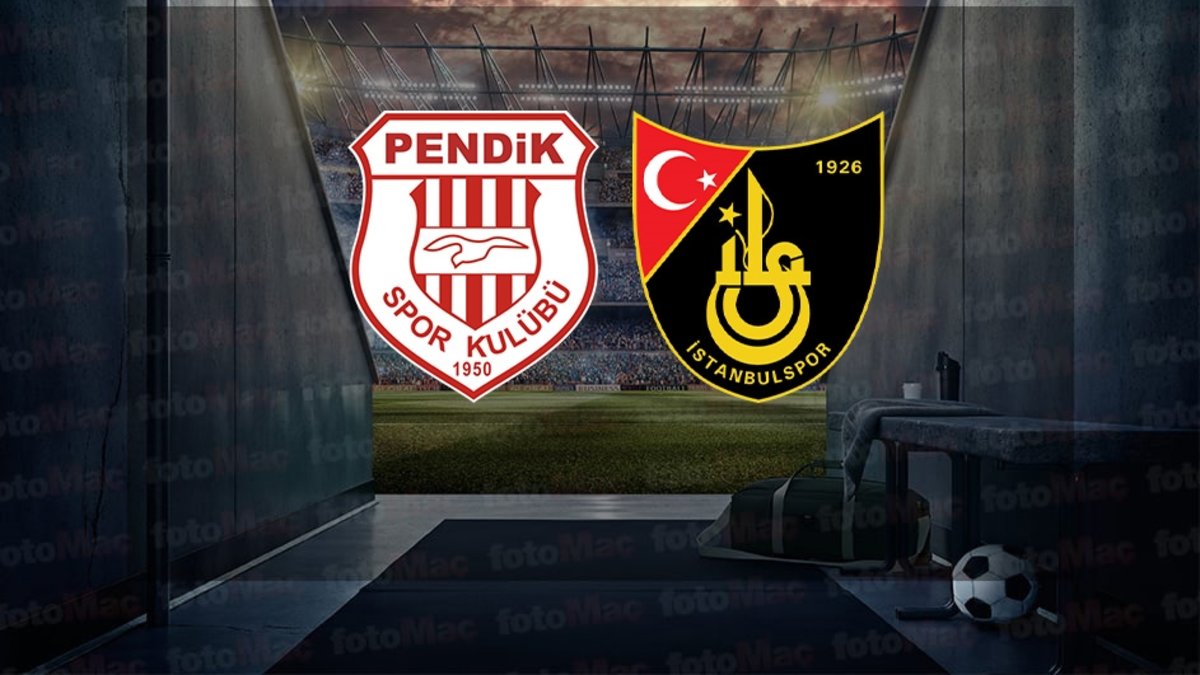 Pendikspor – İstanbulspor maçı ne zaman, saat kaçta ve hangi kanalda canlı yayınlanacak? | TFF 1. Lig – Son dakika TFF 1.Lig haberleri