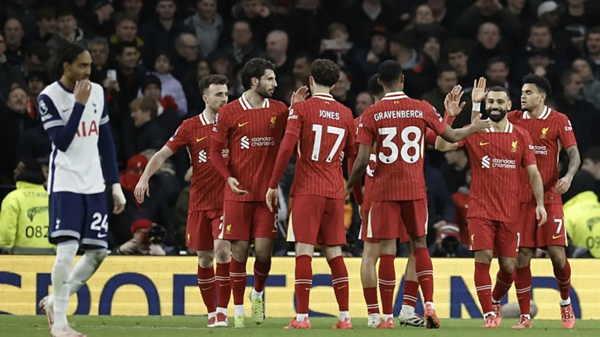 Premier Lig'de 9 gollü çılgın maç! Liverpool – Tottenham maçı izleyenleri büyüledi…