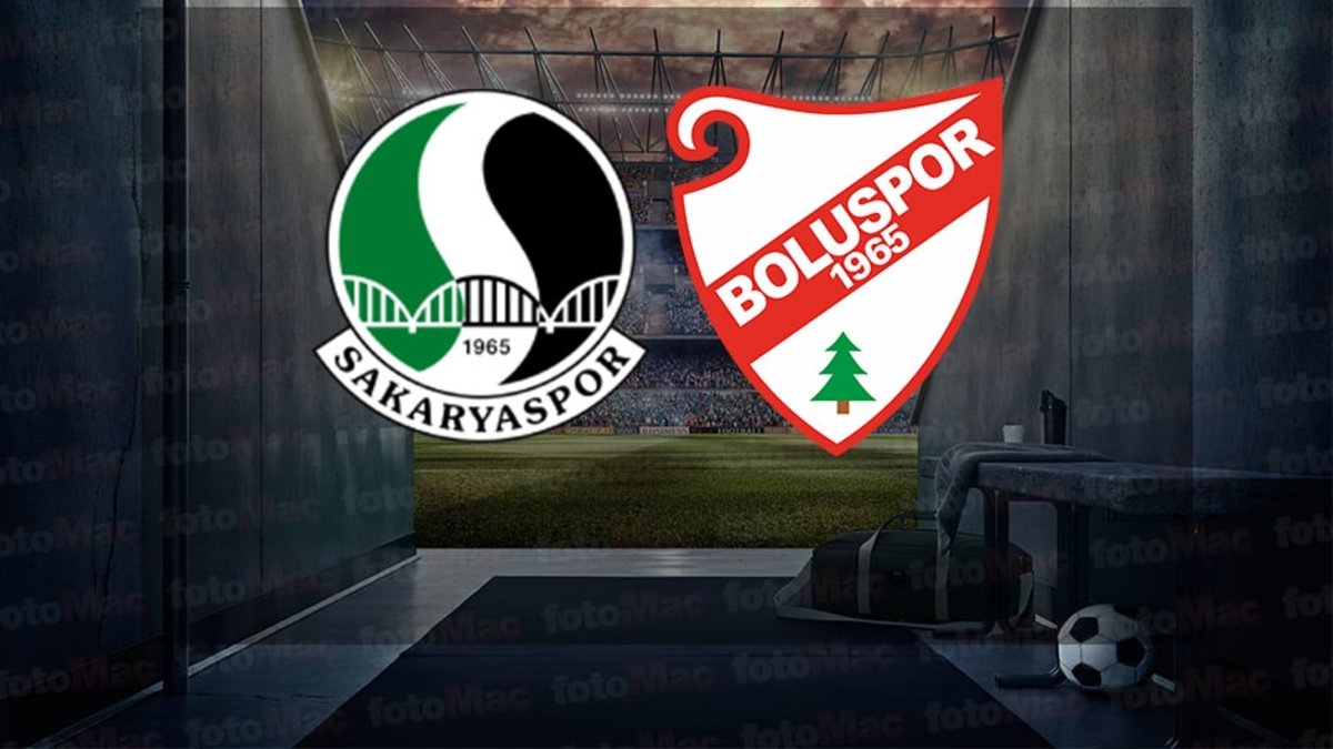 Sakaryaspor – Boluspor maçı ne zaman, saat kaçta ve hangi kanalda canlı yayınlanacak? | TFF 1. Lig – Son dakika TFF 1.Lig haberleri