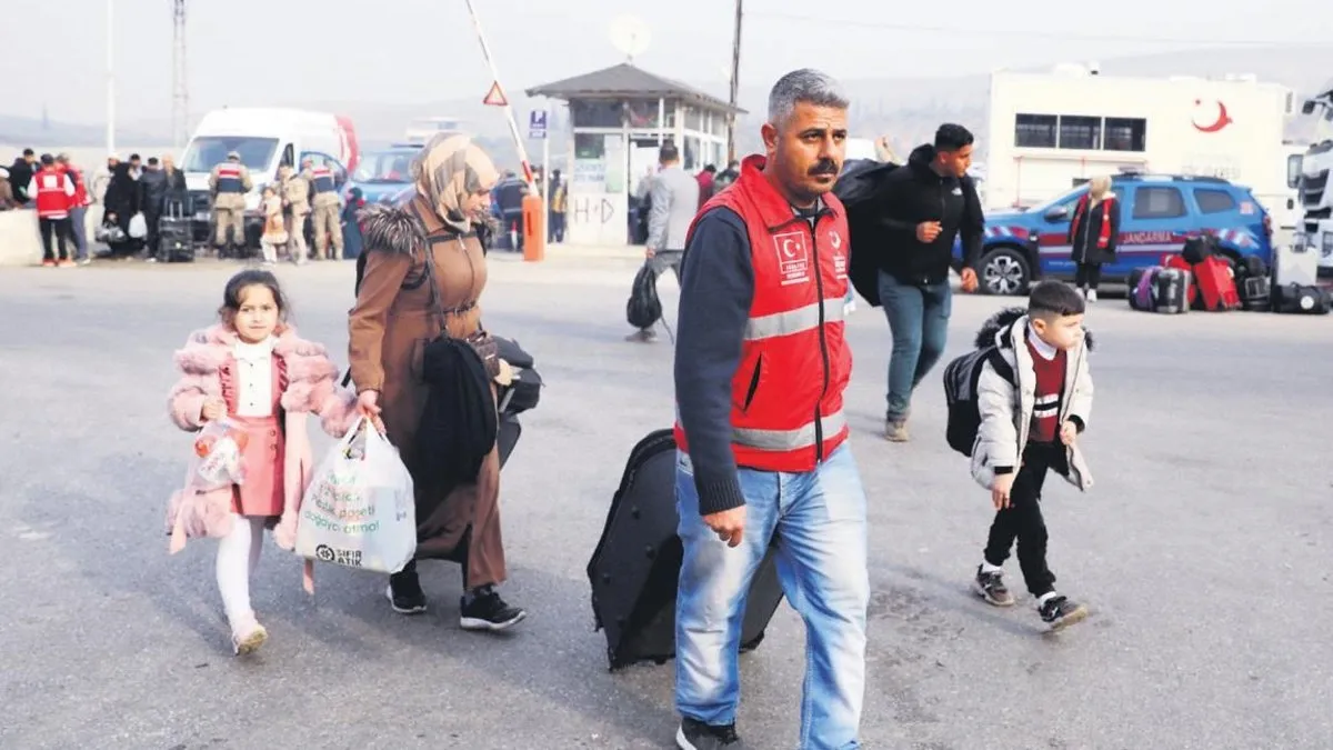 Suriyeli ailelerin dönüşü sürüyor: Kalbimizin yarısı Türkiye’de kaldı