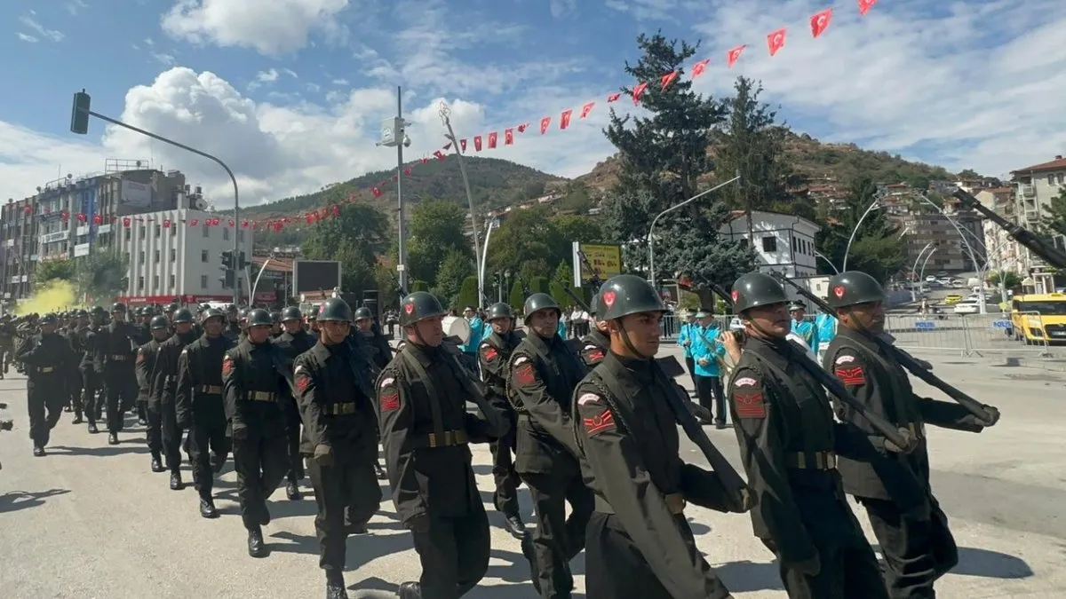 Tokat’ta, Zafer Bayramı coşkuyla kutlanıyor