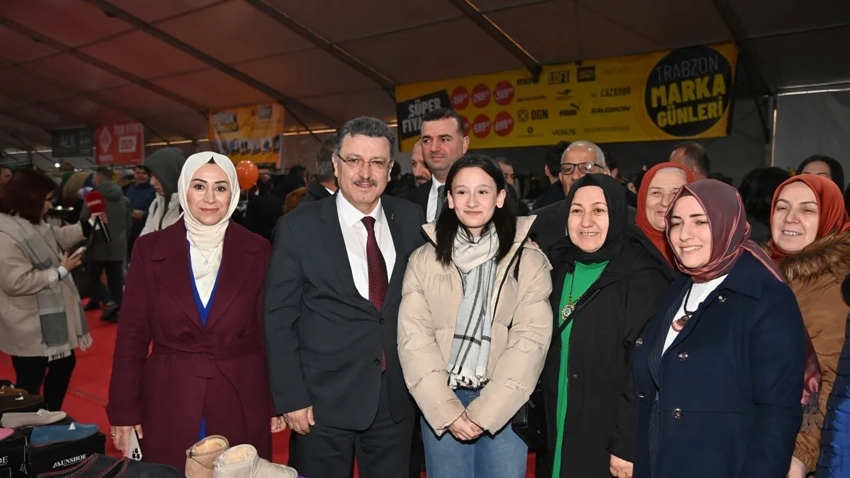 Trabzon’da Uluslararası Trabzon marka fuarı açıldı