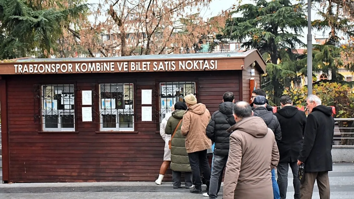 Trabzonspor-Bodrum FK maçının biletleri satışa çıktı