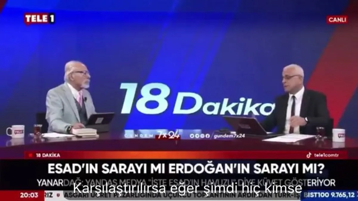 Türkiye Cumhuriyeti’ni Baas rejimi ile karşılaştırmıştı: Merdan Yanardağ hakkında suç duyurusunda bulunuldu