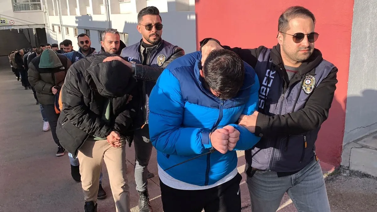 Yer Adana: Yasa dışı bahis operasyonunda 26 kişi tutuklandı