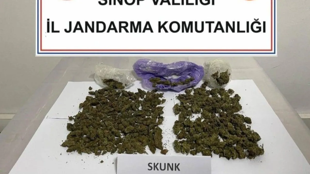 Yer Sinop: Yolcu otobüsünden bakın ne çıktı!