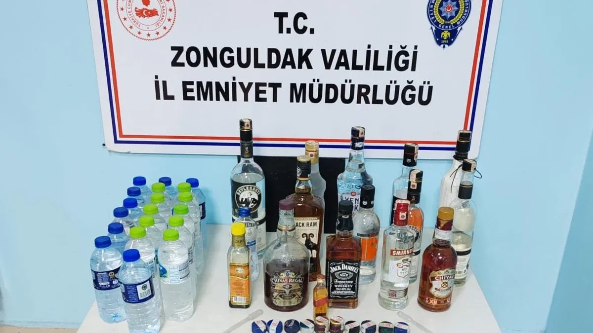 Zonguldak’ta kaçak alkol operasyonu – Zonguldak Haberleri