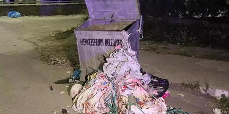 Denizlide korkunç olay Çöpte yeni doğmuş cansız bir bebek bulundu