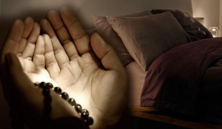 Gece uyumadan önce okunacak dua Yatmadan önce okunacak dualar Uyumak için hangi dua