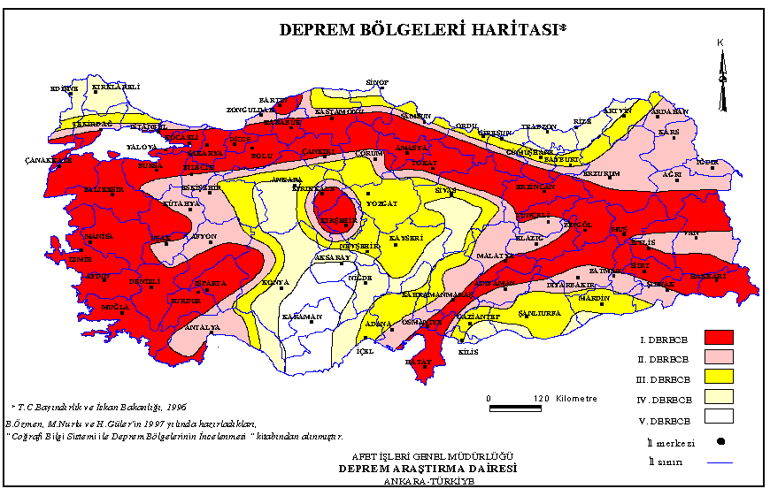TÜRKİYE FAY HATTI HARİTASI (AFAD - MTA) 2025 MTA Diri Fay Hatları Hangi İllerden Geçiyor AFAD Türkiye Deprem Riski Haritası Sorgulama