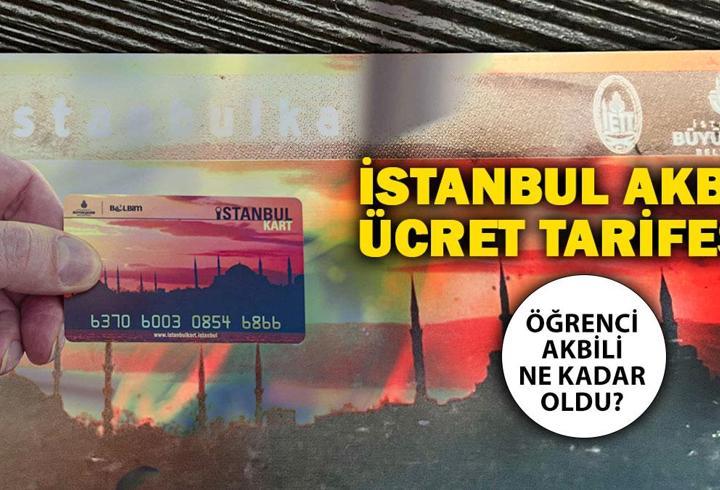 İSTANBUL TOPLU ULAŞIM ÜCRET TARİFESİ 2025! Öğrenci, tam aylık İETT, metro, metrobüs, Marmaray ne kadar, kaç TL basıyor?