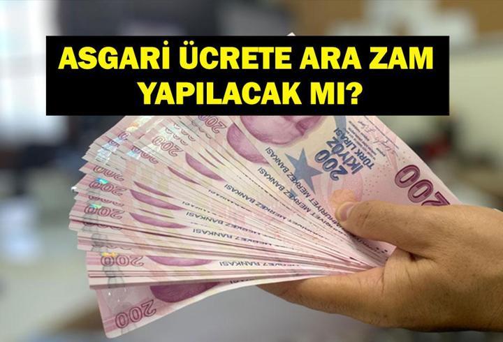 ASGARİ ÜCRET ARA ZAMMI: Temmuz’da asgari ücrete zam yapılacak mı? Asgari ücret ara zammı ne kadar olacak? Asgari ücret ara zammında son durum ne?