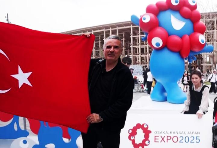 CNN TÜRK fuardaki Türk pavilyonundan aktardı: Türk bayrağı EXPO 2025 Osaka’da