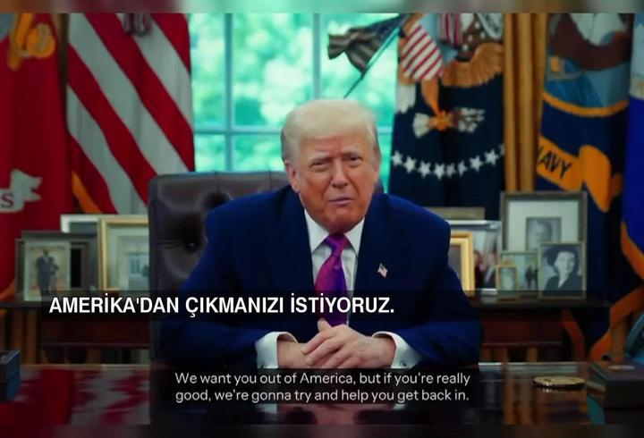 ABD’de ‘Kendini Sınır Dışı Etme’ planı! Trump: ‘Hemen yerinizi ayırtın ve gidin’