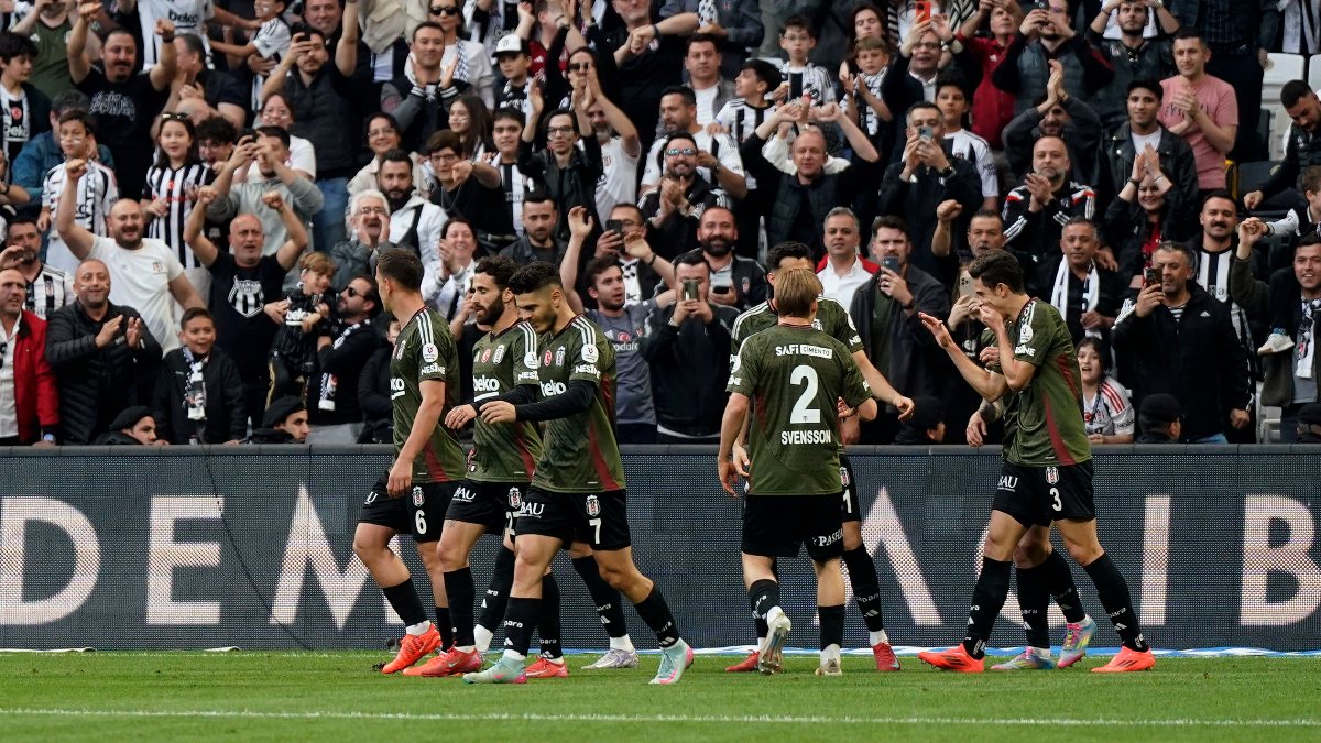 Beşiktaş galibiyet serisini 3 maça yükseltti