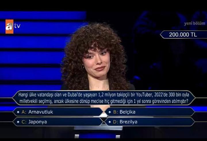 YouTube milletvekili! Hangi ülke vatandaşı olan ve Dubai’de yaşayan 1,2 milyon takipçili bir YouTuber, 2022’de 300 bin oyla milletvekili seçilmiş, ancak ülkesine dönüp meclise hiç gitmediği için 1 yıl sonra görevinden atılmıştır?