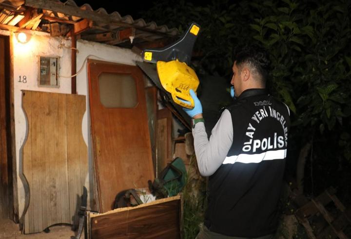 Antalya’da bir evin güvenlik kamerası çalındı