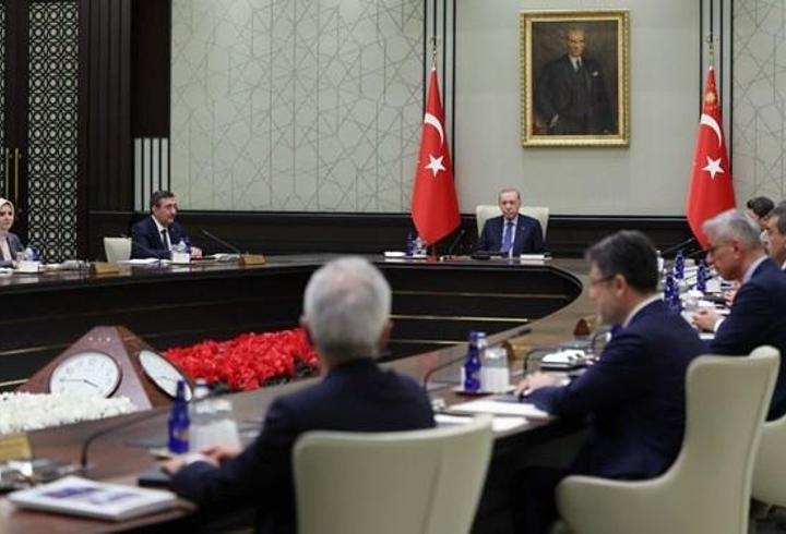 SON DAKİKA | Kabine Cumhurbaşkanı Erdoğan başkanlığında toplandı