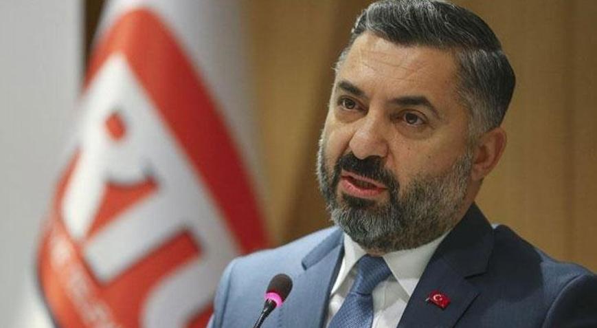 RTÜK Başkanı Şahin’den PKK’nın fesih ve silah bırakma kararına ilişkin açıklama