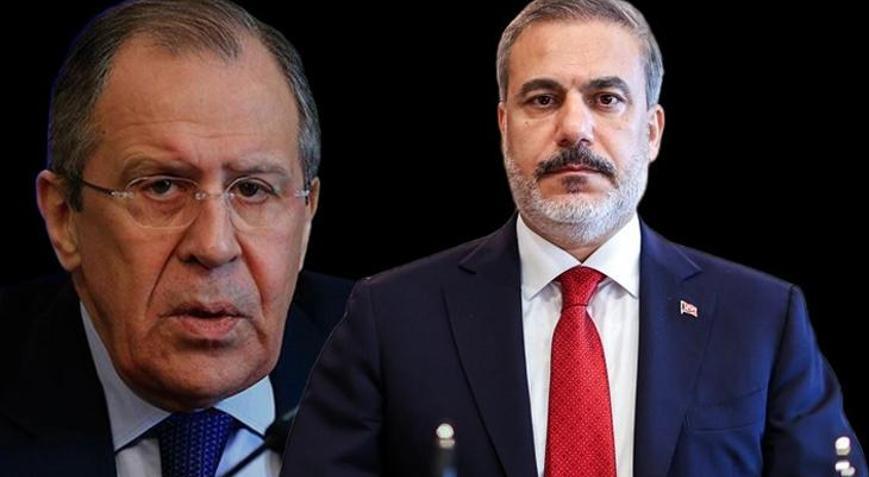 Dışişleri Bakanı Hakan Fidan, Rus mevkidaşı Lavrov’la görüştü