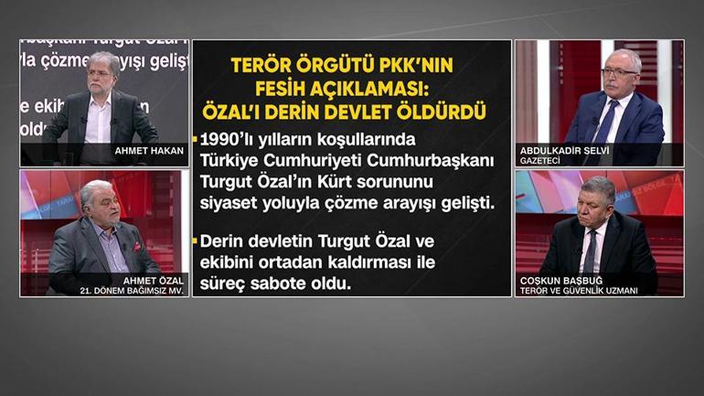 Özalı derin devlet öldürdü iddiası... Ahmet Özaldan CNN TÜRKte çarpıcı açıklama