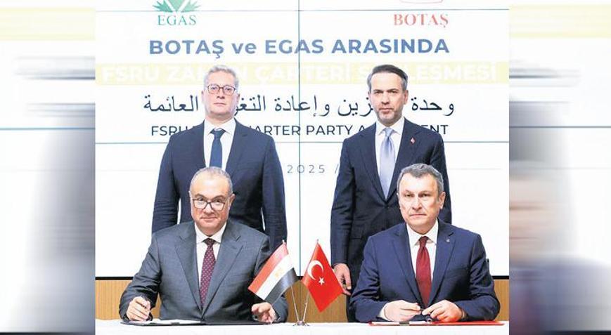 BOTAŞ’ın gemisine ilk ‘yurt dışı’ görevi