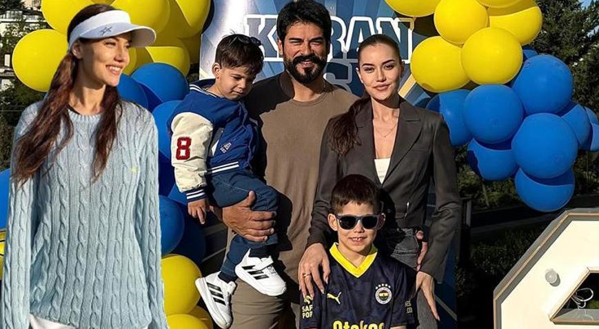 Fahriye Evcen ile Burak Özçivit’in oğlu Karan 6 yaşına girdi