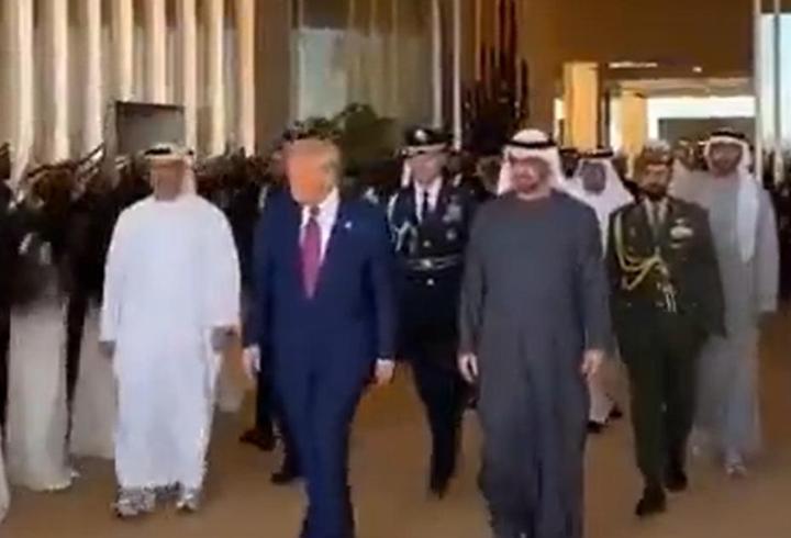 BAE’de Trump’a ilginç karşılama: Nasha’at geleneği nereden geliyor?