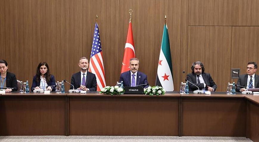 ABD ve Suriye ile üçlü toplantı