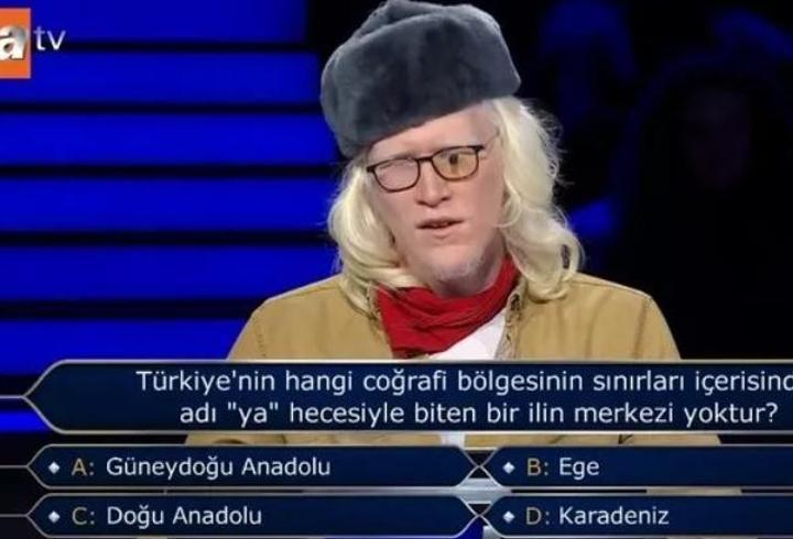 Türkiye’nin hangi coğrafi bölgesinin sınırları içerisinde, adı ”ya” hecesiyle biten bir ilin merkezi yoktur?