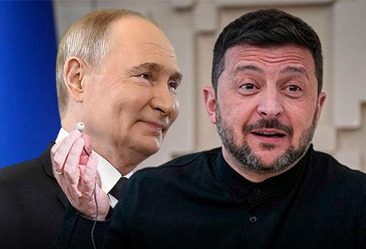 Zelenski’den İstanbul’a gelmeyen Putin’e tepki: Dünyada dolaşıp Rus arayamayız