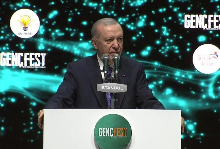 Son dakika: Cumhurbaşkanı Erdoğan: Masada sahada güçlü Türkiye var!