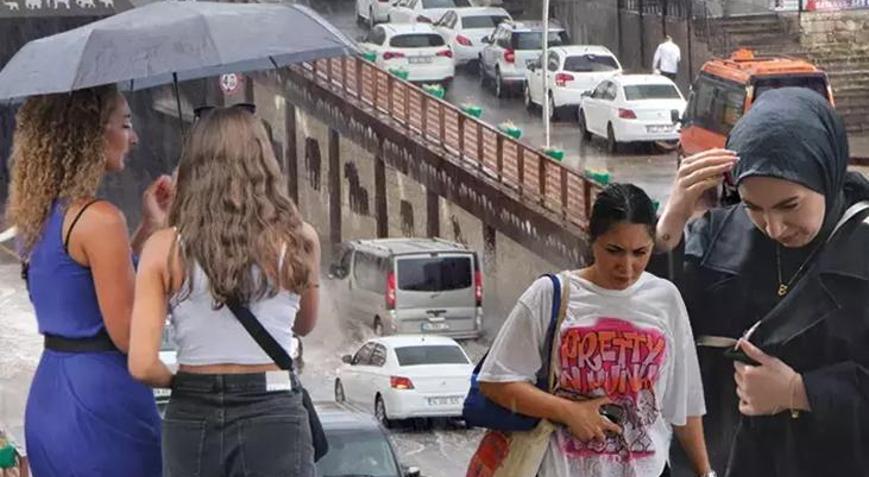 Uyarı üstüne uyarı! İstanbul’a sağanak geliyor! İşte yeni Meteoroloji raporu