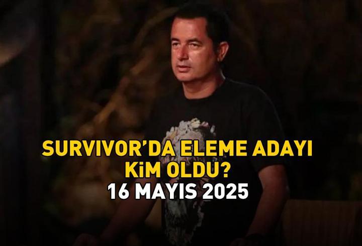 SURVIVOR ELEME ADAYI 16 MAYIS 2025 | Survivor’da eleme adayı kim oldu, dokunulmazlık oyununu hangi takım kazandı?