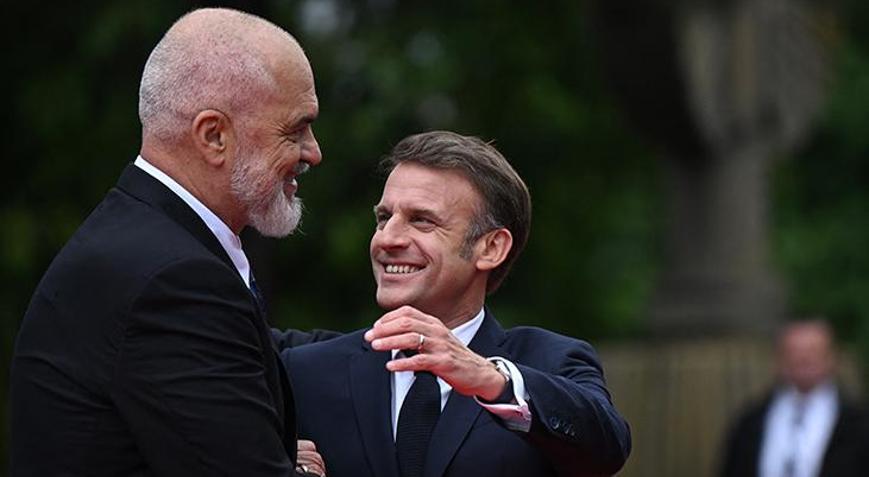 Fransa Cumhurbaşkanı Macron: Arnavutluk’un yeri Avrupa Birliği’ndedir
