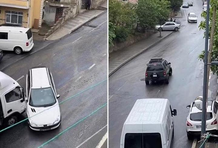 İstanbul’da yola akaryakıt döküldü! Art arda kazalar oldu